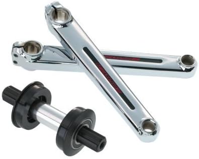 Redline Flight 175mm Crank Set chrome